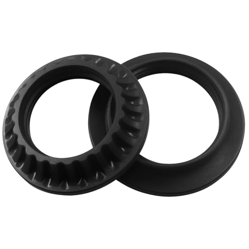 Hordion Lamp Shade Rings - 4 Pack E26 Socket Replacement, Black