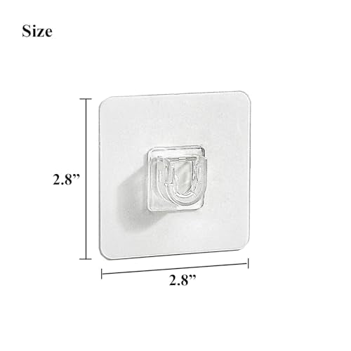 Eunion Adhesive Stickers for Shower Caddy - 4 Pack Replacement
