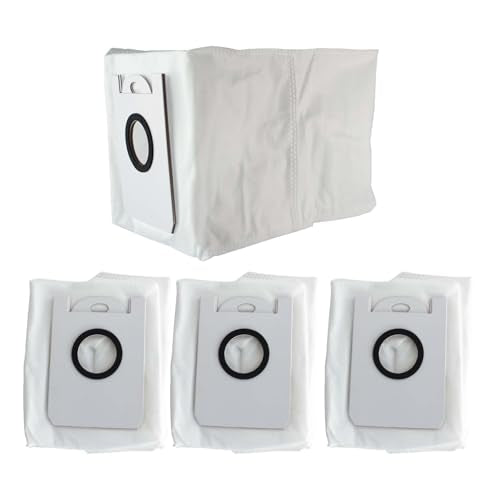 4 Pack Dust Bags for bObsweep Dustin & Orb-i Robot Vacuums
