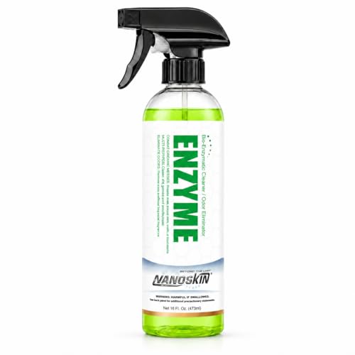 Nanoskin Enzyme Cleaner for Odor Removal, 16 Fl Oz - Multi-Surface Formula
