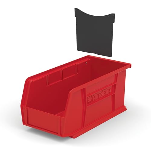 Akro-Mils 41230 Width Dividers for 30230 AkroBins, 6-Pack Black