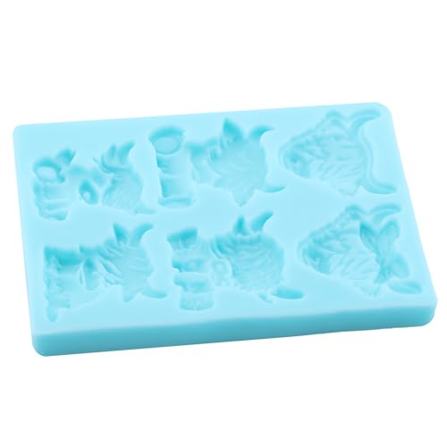 Highland Cow Silicone Fondant Mold for Cake Decorating