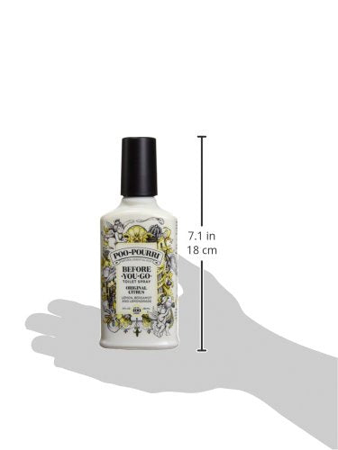 Poo-Pourri Before-You-Go Toilet Spray, Original Citrus, 8 Fl Oz - Up to 400 Uses