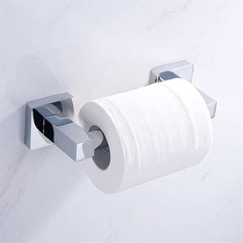 Tustao Silver Spring Loaded Toilet Paper Holder Replacement Roll Insert