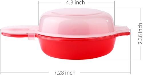 JIAKAI Microwave Omelet Maker & Egg Cooker - Fast Non-Stick Breakfast Tool