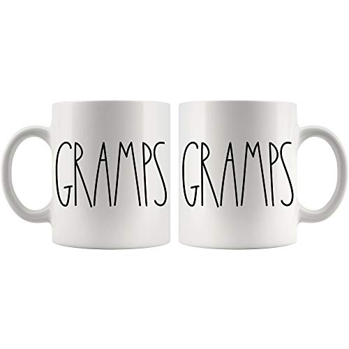White 11oz Gramps Mug - Coffee Cup Gift for Christmas, Birthday & Father's Day