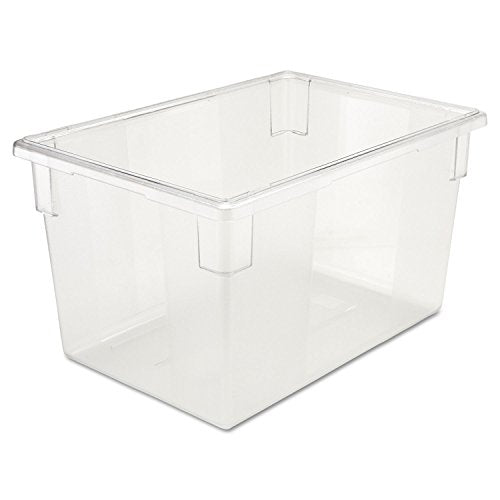 Rubbermaid 21.5 Gallon Clear Food Storage Box - BPA-Free Polycarbonate