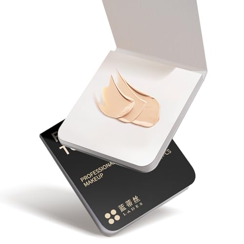 MSQ Disposable Makeup Mixing Palette Paper for Foundation and Nail Art 100 Sheets