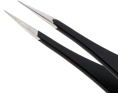 DEMI ROSE Pointed Precision Tweezers - Stainless Steel Splinter & Ingrown Hair Remover
