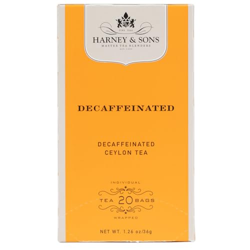 Harney & Sons Decaffeinated Ceylon Black Tea - 20 Tea Bags
