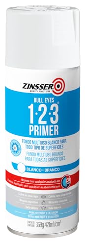 Zinsser Bulls Eye 1-2-3 All-Surface Spray Primer, Gray, 13 oz