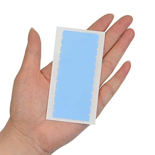 Hair Extension Tape Double Sided Replacement Tabs 180 Pcs Blue