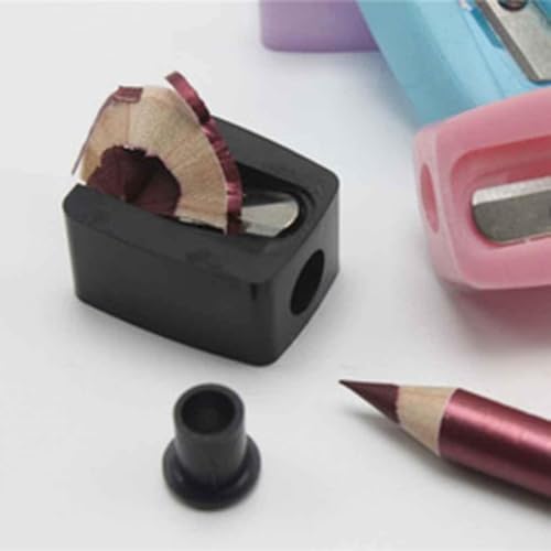 Black Beauty Eyebrow Pencil with Comb and Built-In Sharpener