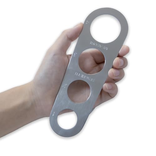 Stainless Steel Pasta Measurer with 4 Portion Sizes - YAMHOHO