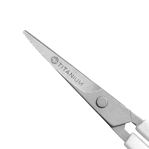 Westcott 4" Titanium-Bonded Embroidery Scissors for Crafting