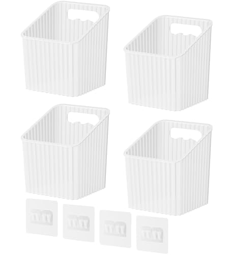 NiHome Adhesive Cabinet Door Organizer - 4-Pack Space Saver