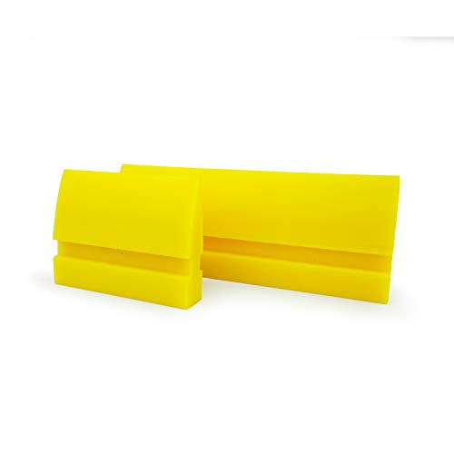 ECOmorning 2-Piece Mini Squeegee Set - Soft Silicone for Windows & Showers