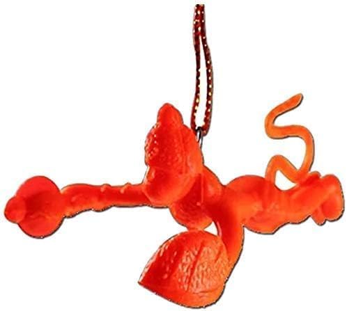 Orange Lord Hanuman Ji Idol Car Mirror Hanging Decoration