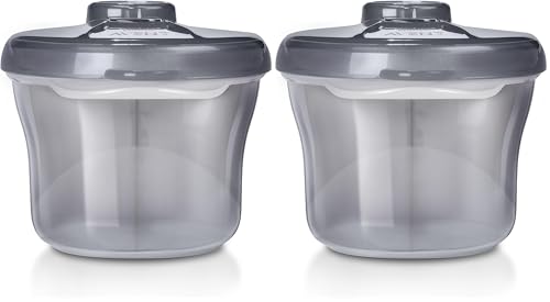 Philips Avent Formula Dispenser & Snack Cup - BPA Free, Grey (Pack of 2)
