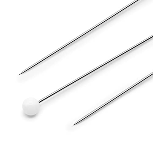 Dritz Glass Head Pins - Extra Fine 1-3/8-Inch (250 Count)