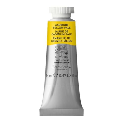 Winsor & Newton Professional Watercolor Paint, 14ml Tube, Cadmium Yellow Pale