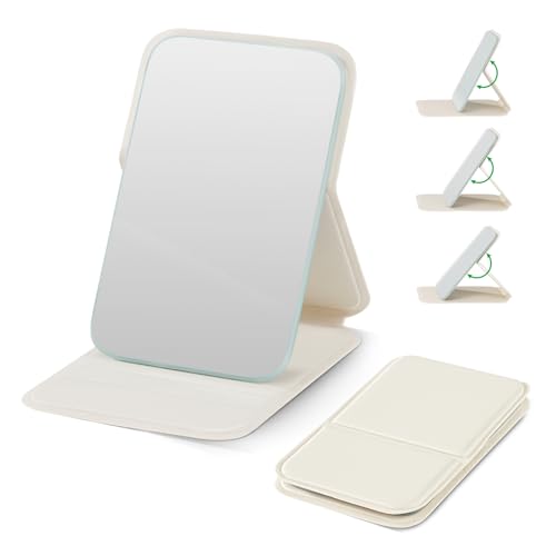 vpu Foldable Compact Makeup Mirror - Portable Travel Pocket Mirror