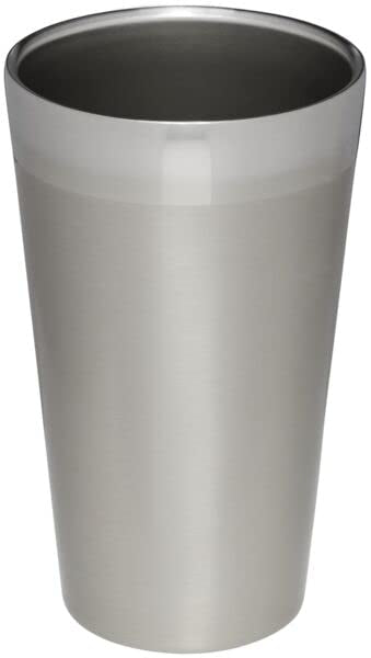 STANLEY Adventure Stacking Beer Pint Glass 16oz | Stackable Drinking Cup for Cold Beverages | Dishwasher Safe | Insulated Stainless Steel Tumbler | BPA-Free | Stainless Steel