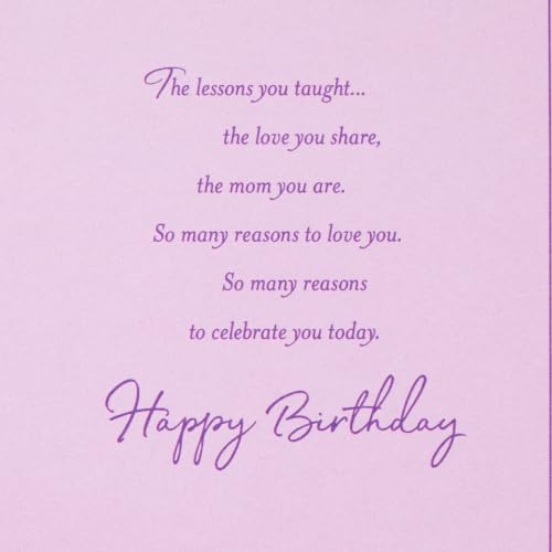 Hallmark Birthday Card for Mom - Celebrate You Today