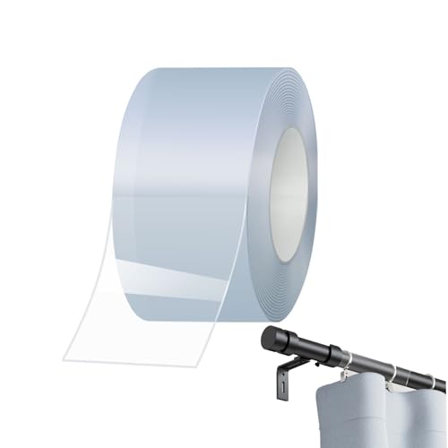 Smooth Curtain Gliding Tape - 118 IN Drapery Ring Tape