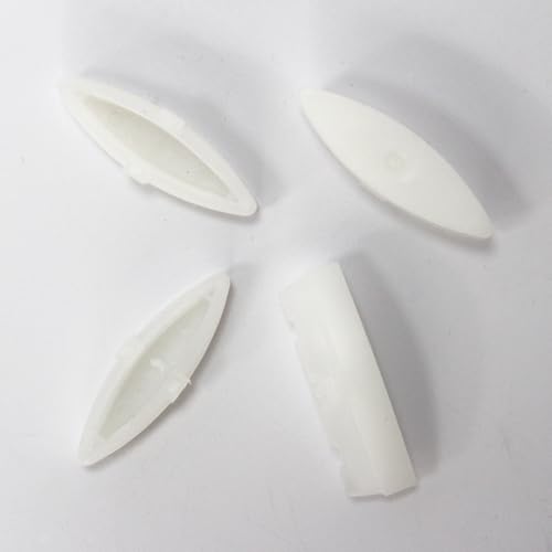 Kohler Toilet Seat Bumper Kit - White Replacement Parts (Pack of 4)
