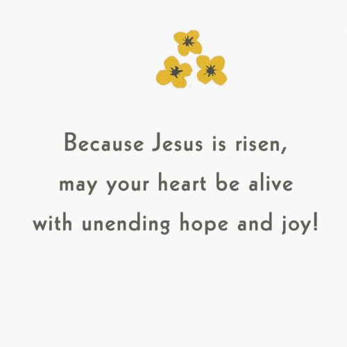 Hallmark Religious Easter Cards - 4-Pack with Foil Design