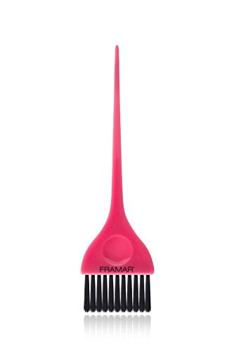 FRAMAR Classic Hair Color Brush – Pink Professional Hair Dye Applicator