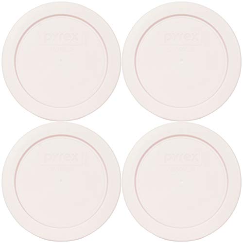 Pyrex 7200-PC 2-Cup Nouveau Pink Replacement Lids - 4-Pack