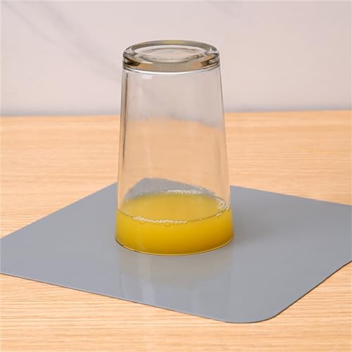 Silicone Drain Cover Set - 4 Pieces, 6x6 inch, Reusable Kitchen & Bath