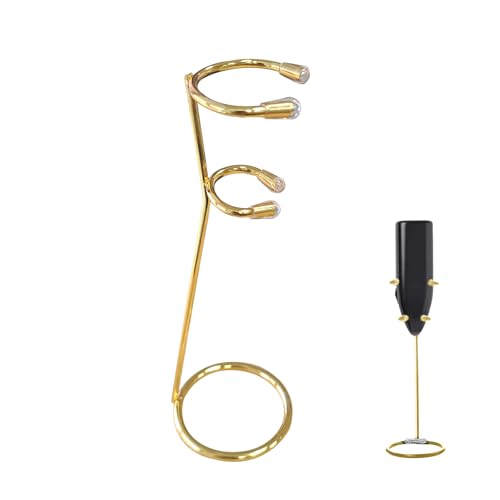 YAFIYGI Stainless Steel Milk Frother Stand - Space-Saving Design