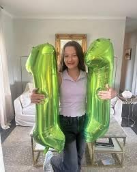 Number 9 Balloon - 40 Inch Light Green Giant Birthday Decoration for Girls | Perfect for 9th, 19th, 29th Parties