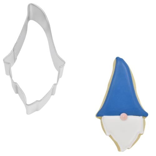 Nordic Gnome Cookie Cutter - 3.75" Stainless Steel Baking Tool