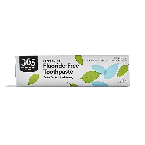 365 by Whole Foods Market Fluoride-Free Toothpaste Peppermint 5.5 Oz