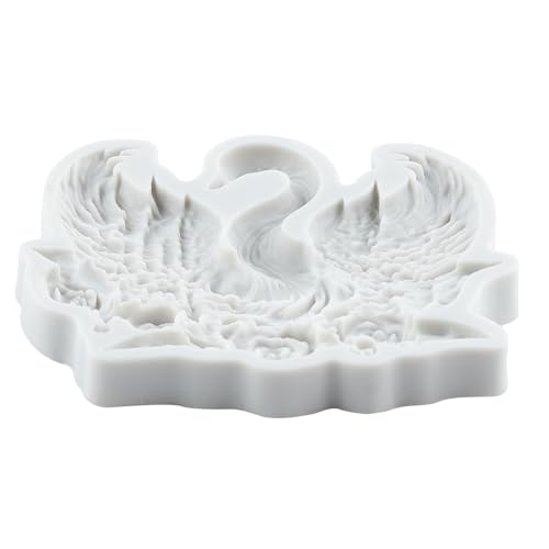 Lingzhi Swan Silicone Fondant Mold for Cake Decorating & Chocolate