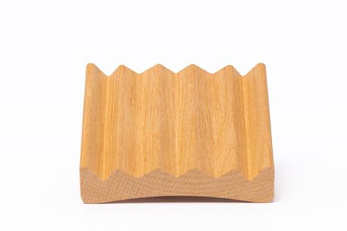 The Animal Bar Natural Alder Wood Self-Draining Soap Dish Holder