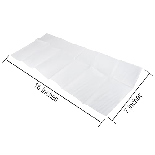 SINGER Iron-On Mending Fabric Patch - 7x16 Inch White (3 Pack)