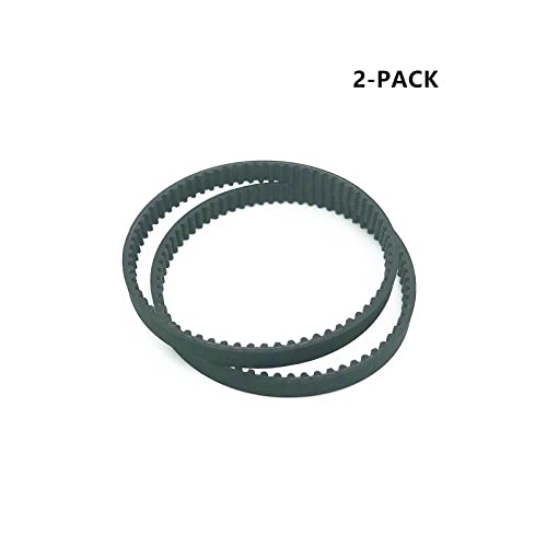 Replacement Belts for Shark NV105 Vacuum Cleaner - 2 Pack