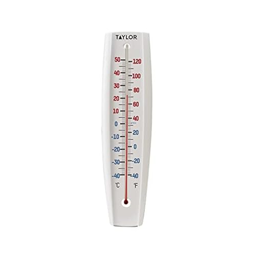 Taylor Jumbo Indoor Outdoor Thermometer - 14-inch Wireless Wall Mount