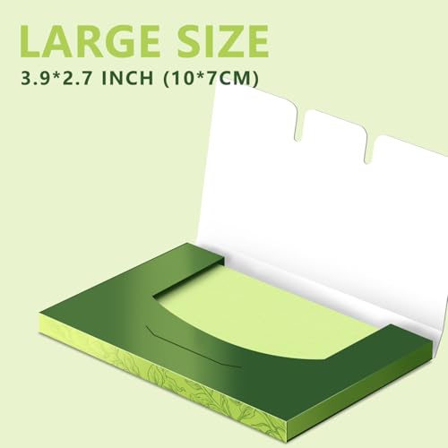 OHOO Green Tea Facial Oil Blotting Paper - 100 Sheets