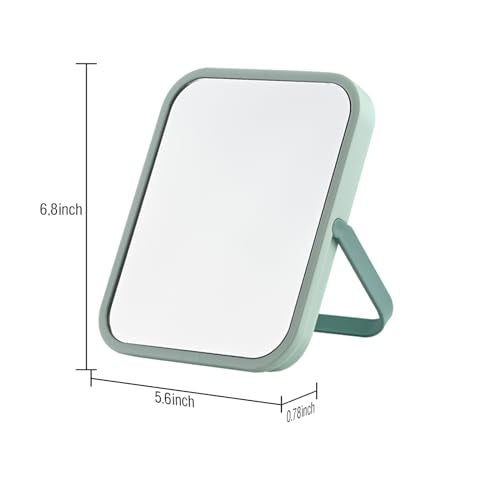 Tooackl 3-in-1 Magnetic Locker Mirror with Foldable Stand & Hook