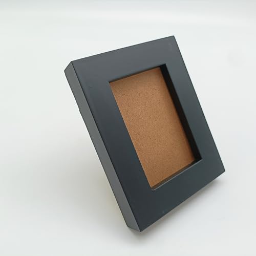 ZXT-parts 2x3 Inch Solid Wood Picture Frame - Black Acrylic Front