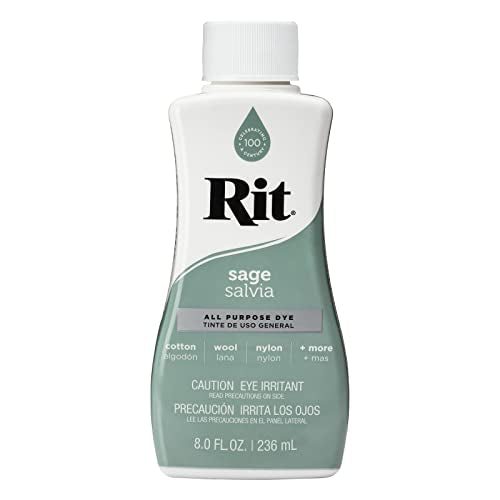 Rit Dye Liquid - 8oz Sage Green Fabric Dye