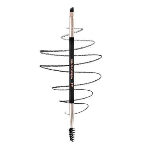 Profusion Cosmetics Dual-Ended Angled Eyebrow Brush and Spoolie