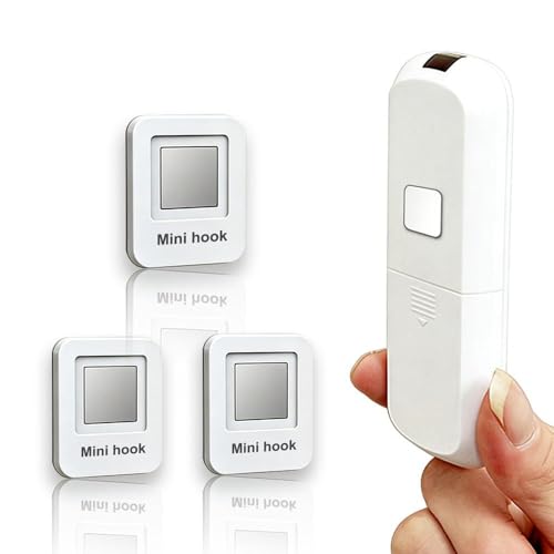 Magnetic Remote Control Holder - 3 Pack Self-Adhesive Strips