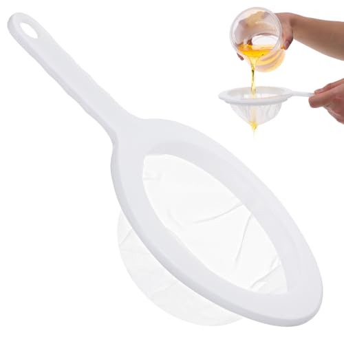 Neyauo 120 Mesh Fine Mesh Strainer - 2 Pcs with Non-Slip Handle
